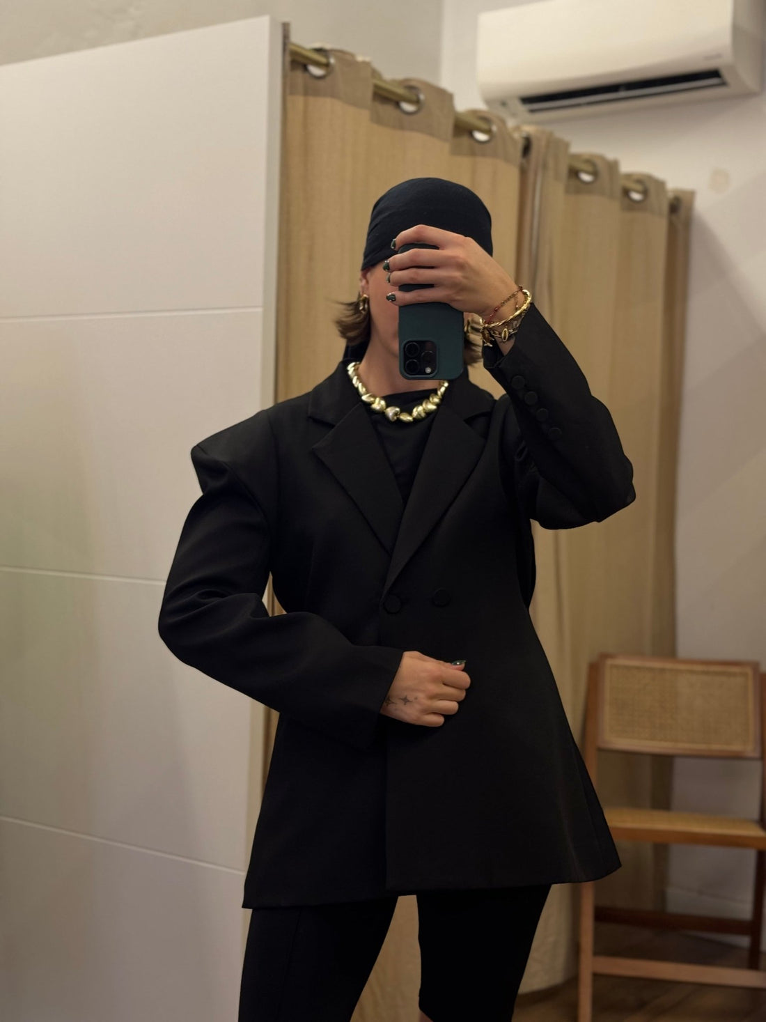 Blazer Léo noir - Léone