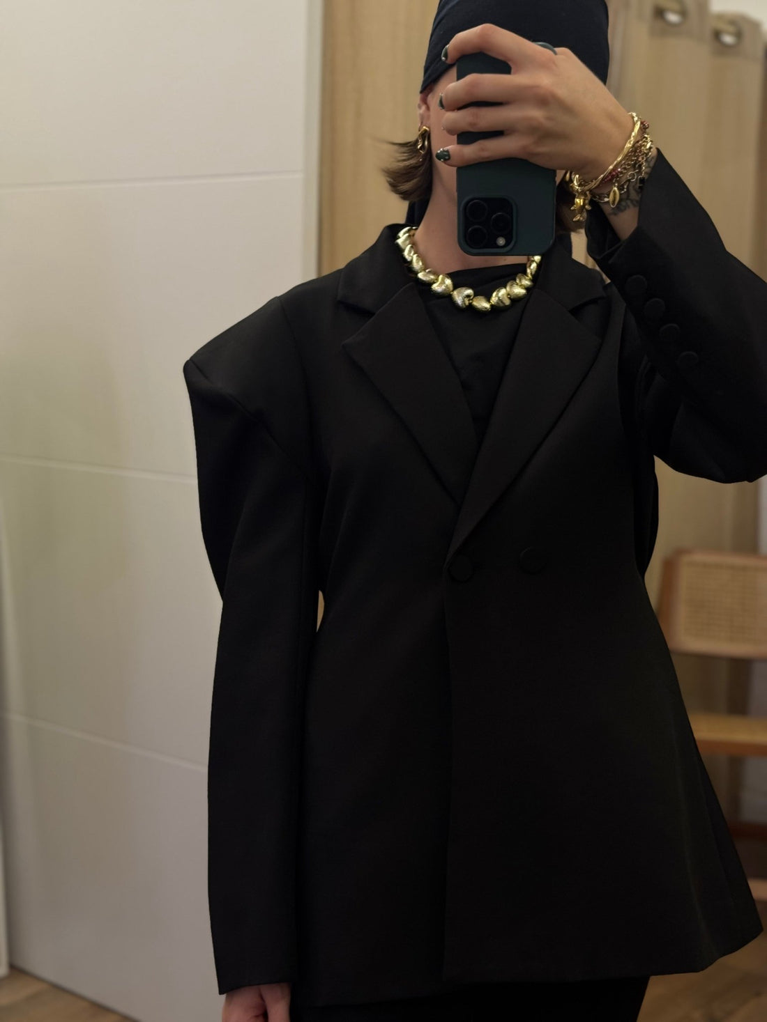 Blazer Léo noir - Léone
