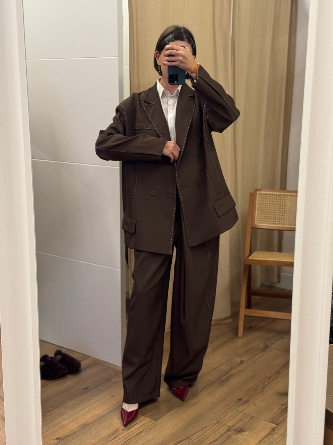 Blazer samy marron - Léone