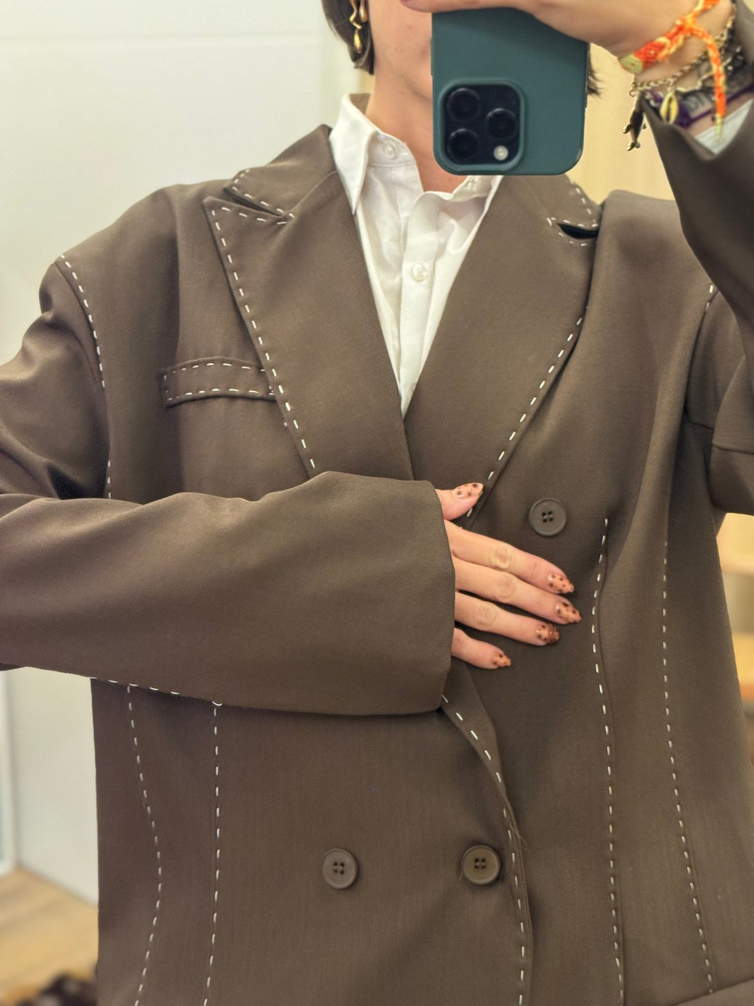 Blazer samy marron - Léone