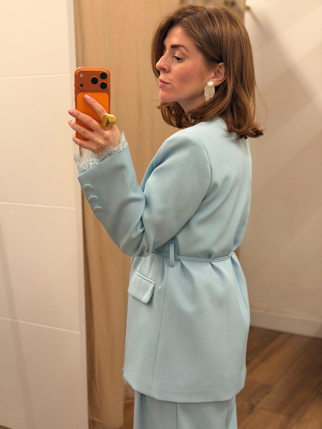 Blazer Sasha bleu - Léone