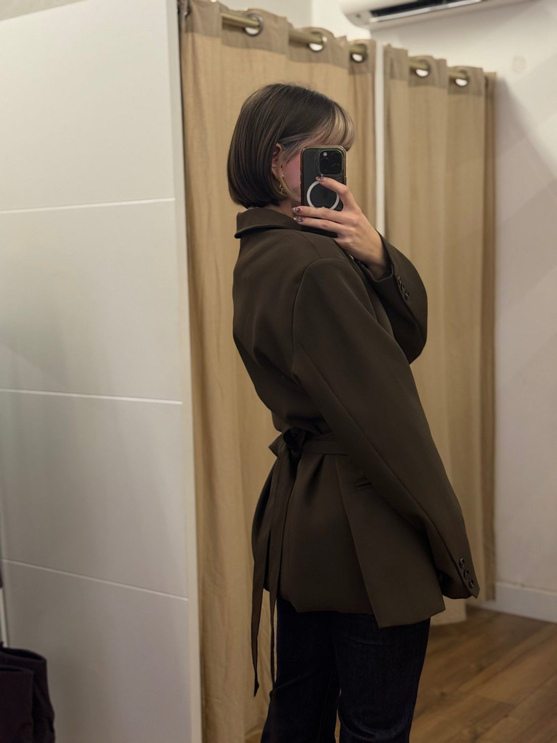 Blazer tina chocolat - Léone