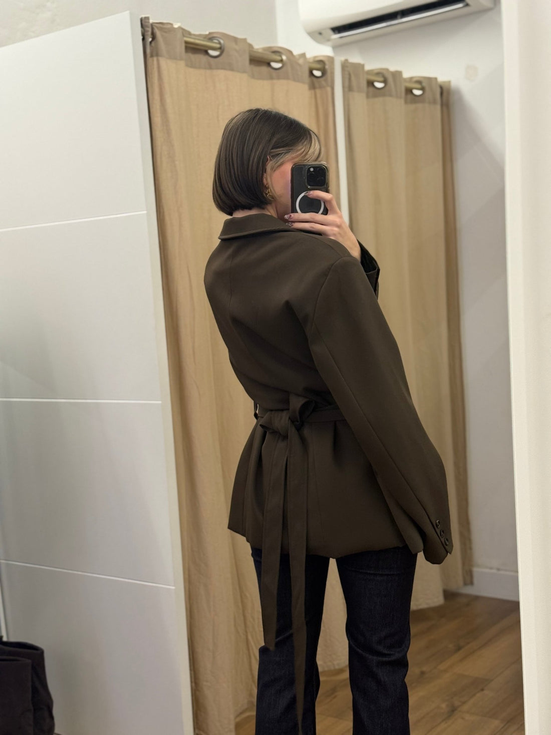 Blazer tina chocolat - Léone