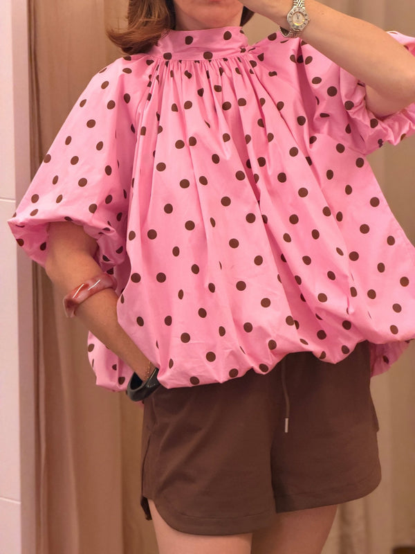 Blouse à pois Rosie - Léone