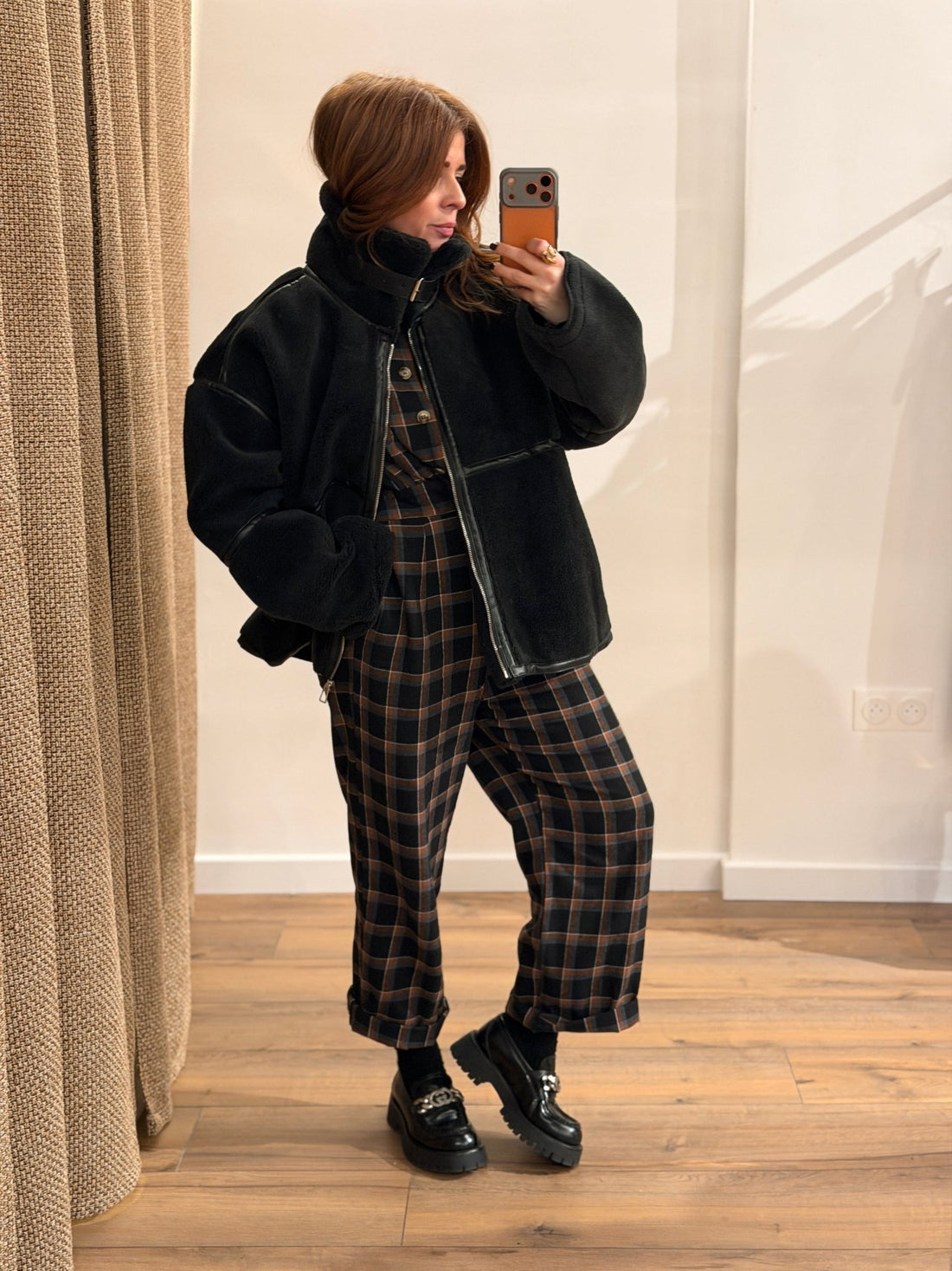 Blouson Anna noir - Léone