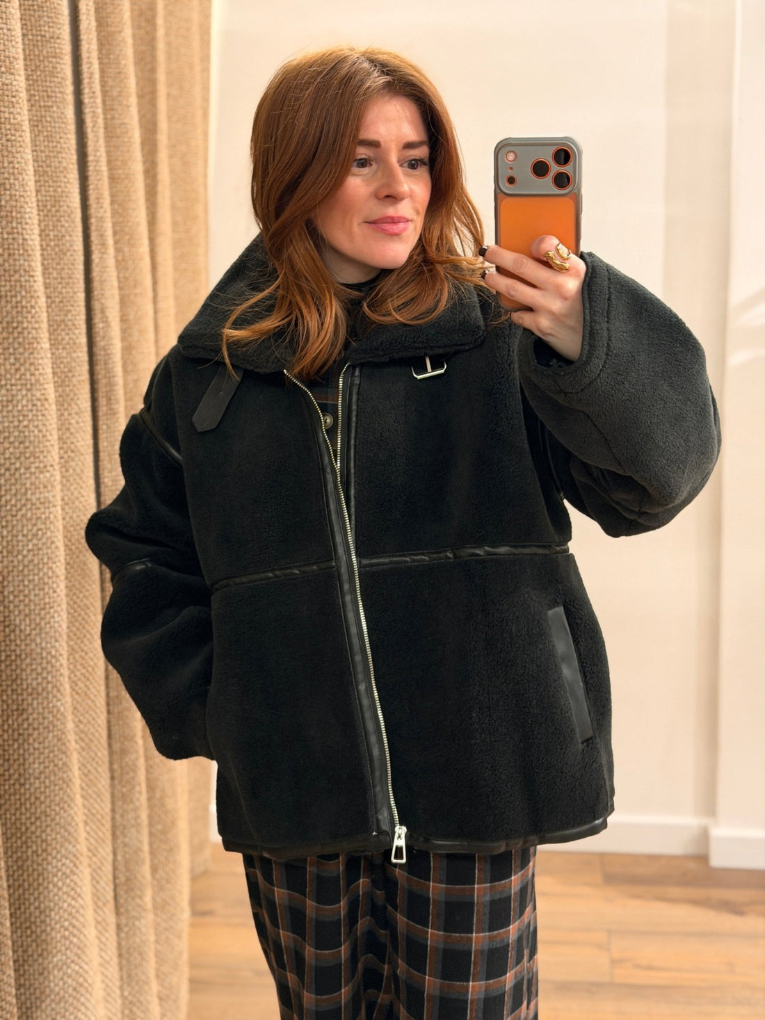 Blouson Anna noir - Léone