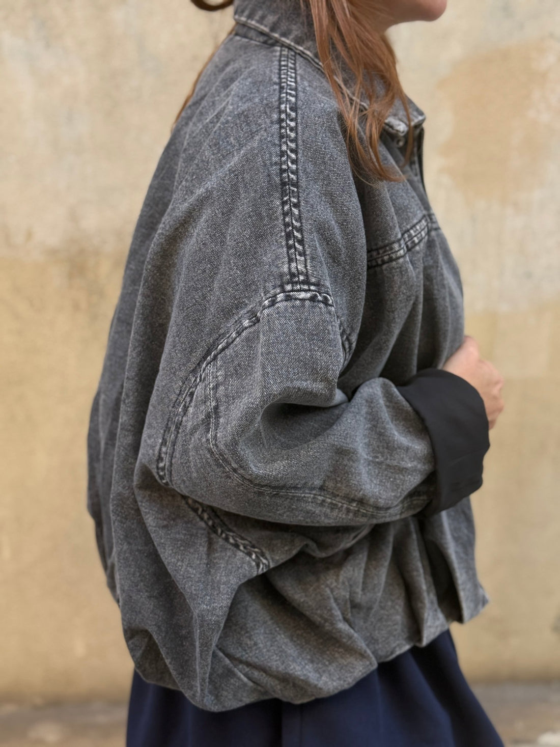 Bombers Carla gris - Léone