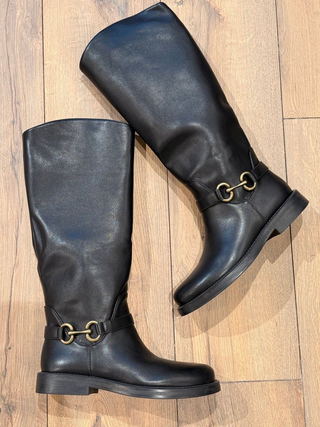 Bottes cavalieres noires - Léone