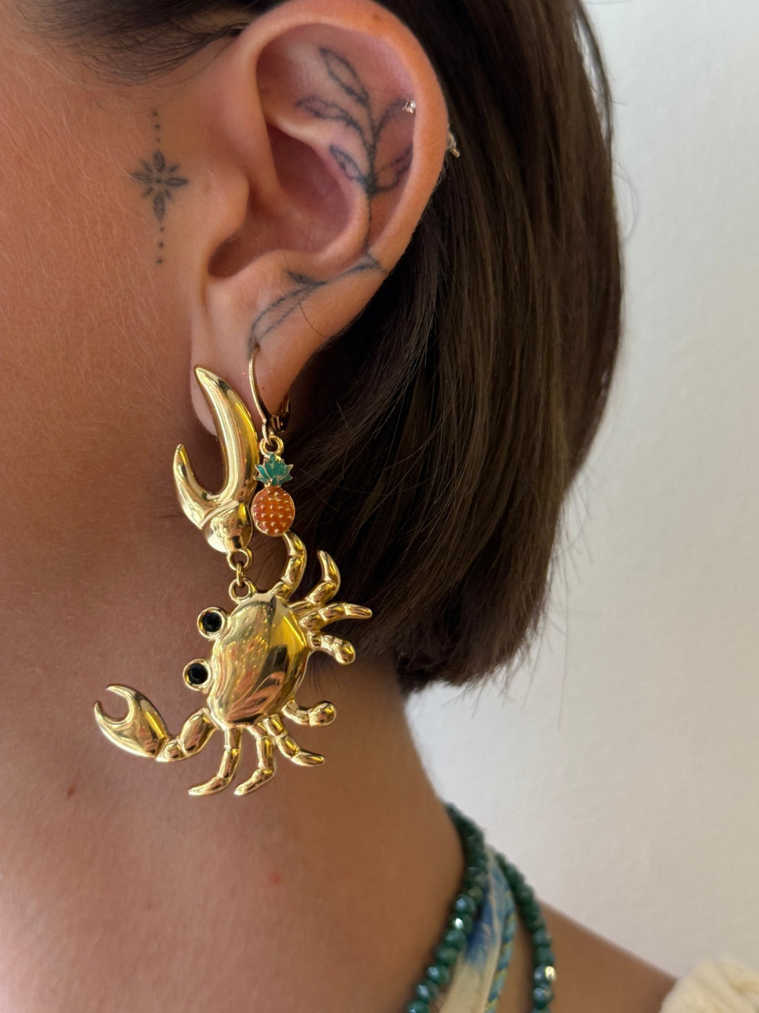 Boucles dorée crabe - Léone