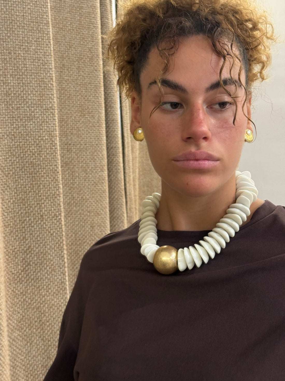 Boucles d'oreilles clip - Léone