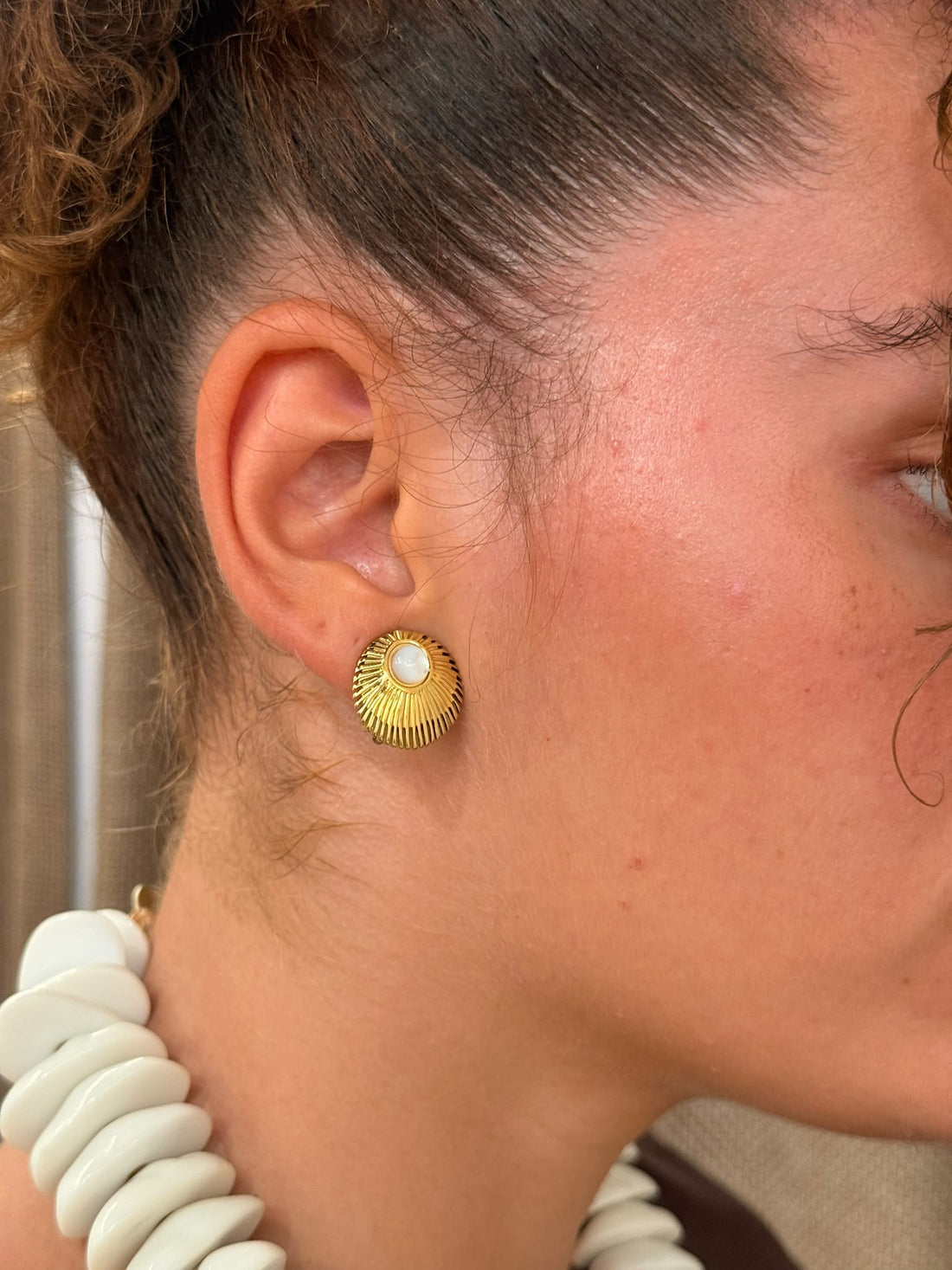 Boucles d'oreilles clip - Léone