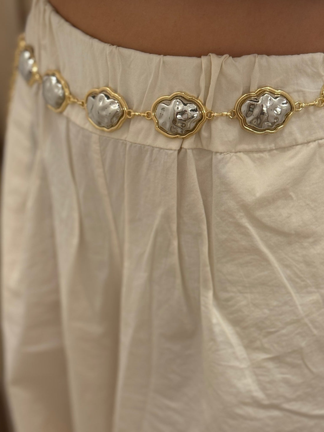 Ceinture chaîne bicolore - Léone