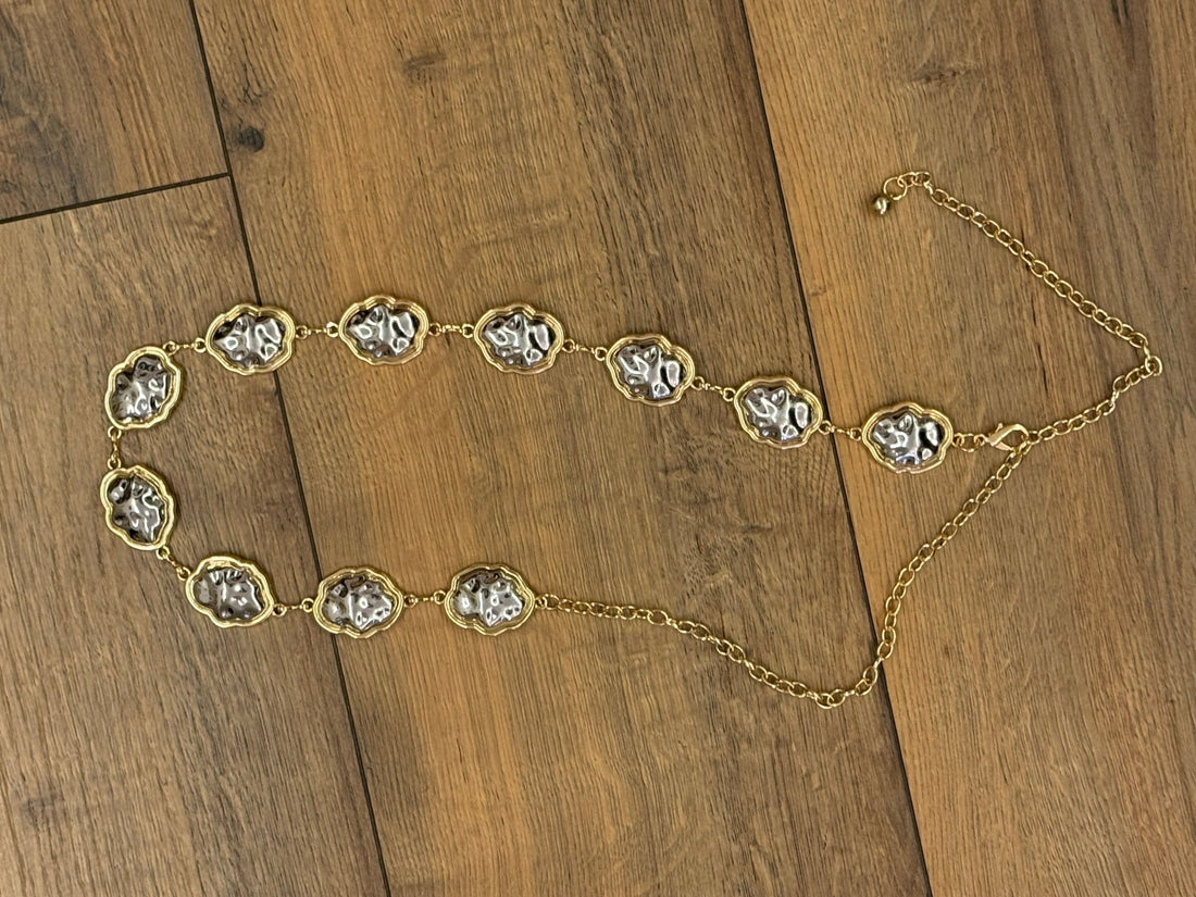 Ceinture chaîne bicolore - Léone