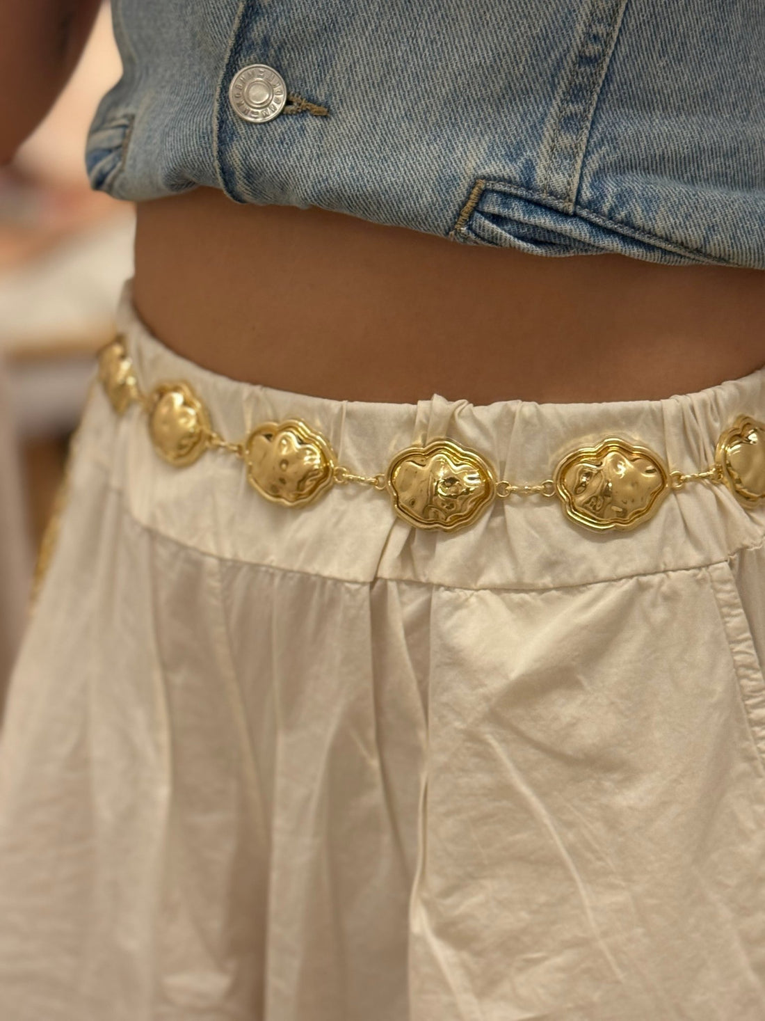 Ceinture chaîne dorée - Léone