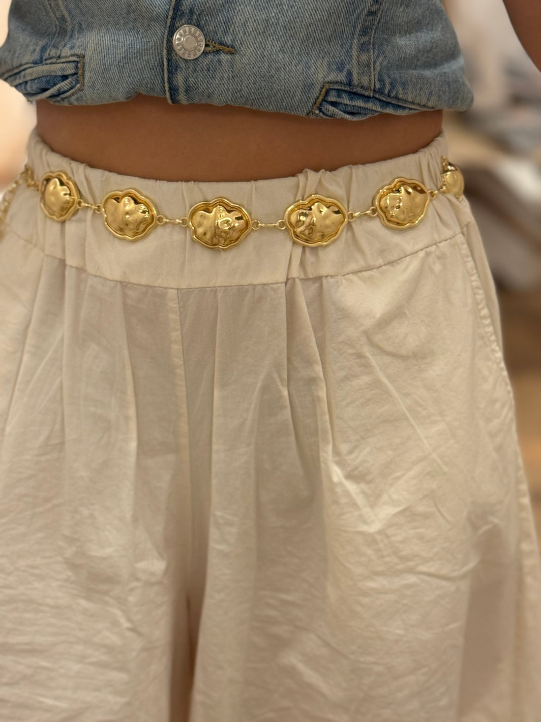 Ceinture chaîne dorée - Léone