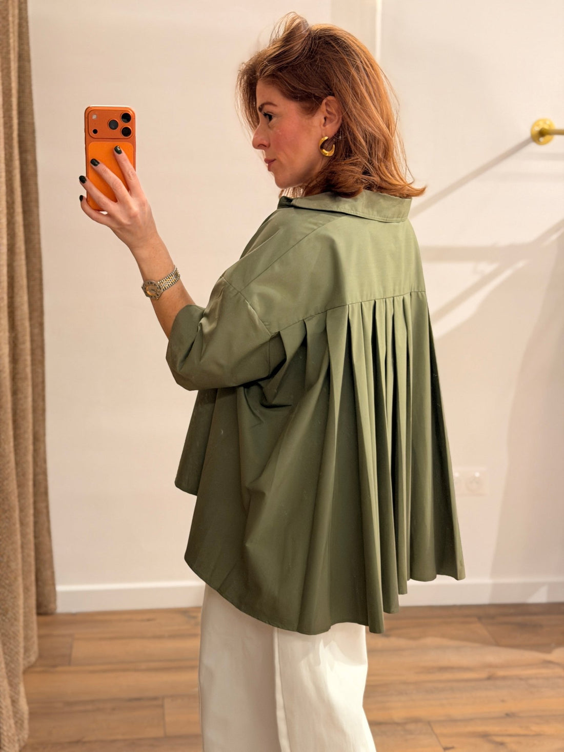 Chemise Aristide kaki - Léone