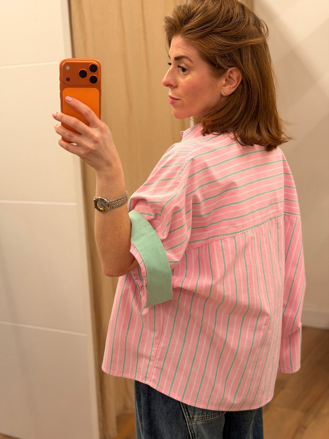 Chemise Beatrice rose - Léone