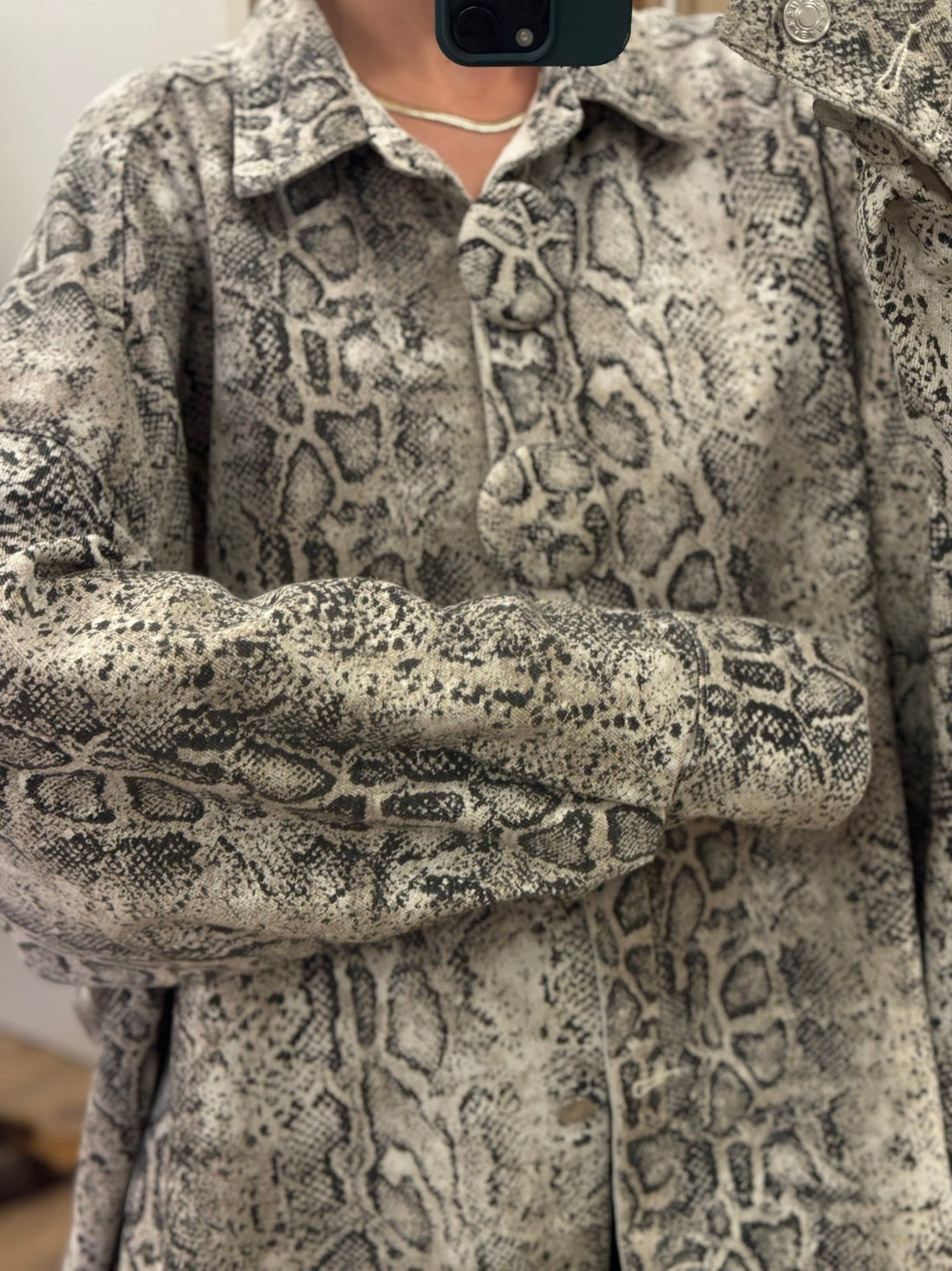 Chemise Carolane serpent - Léone