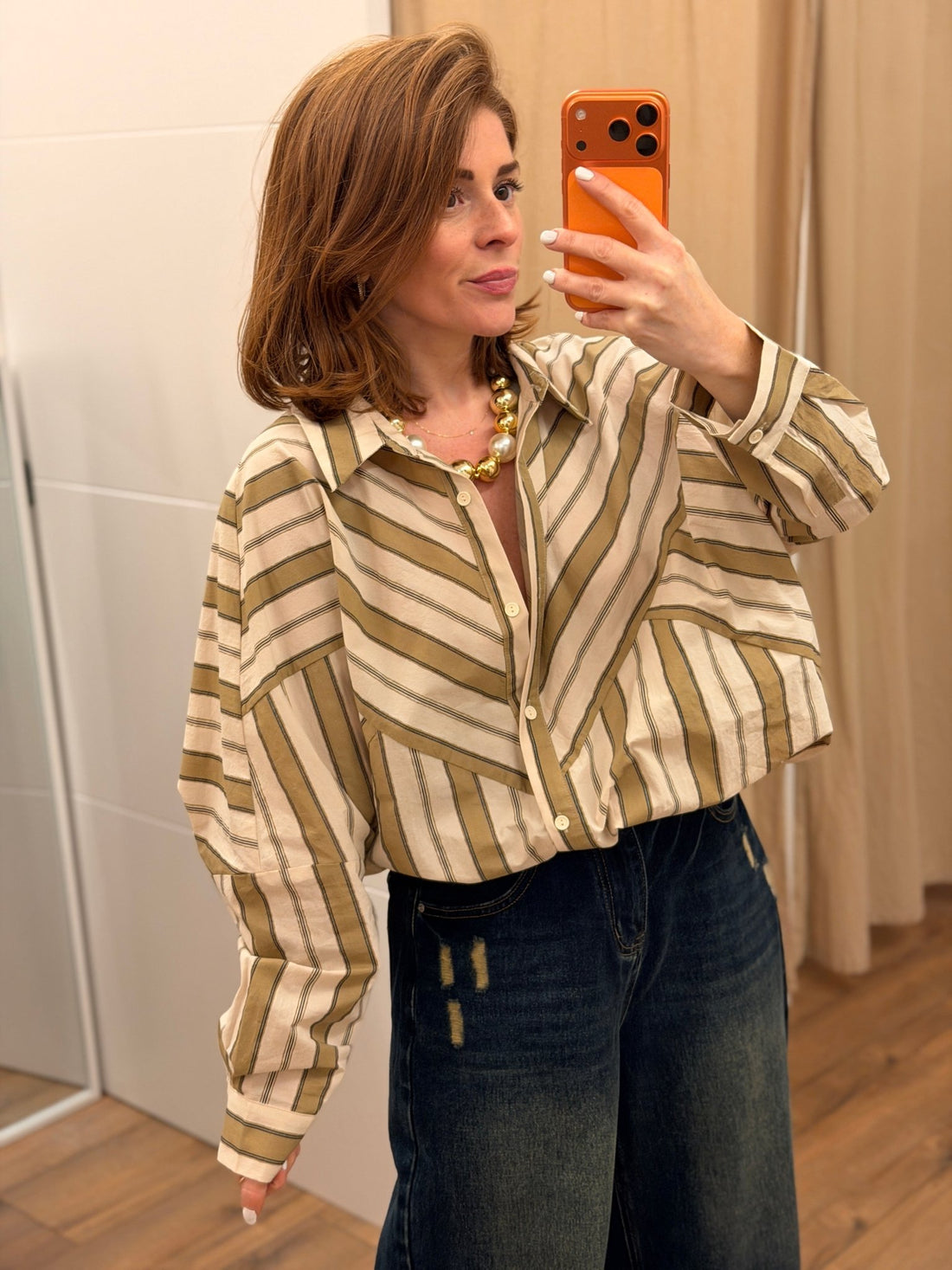 Chemise Criquette beige - Léone