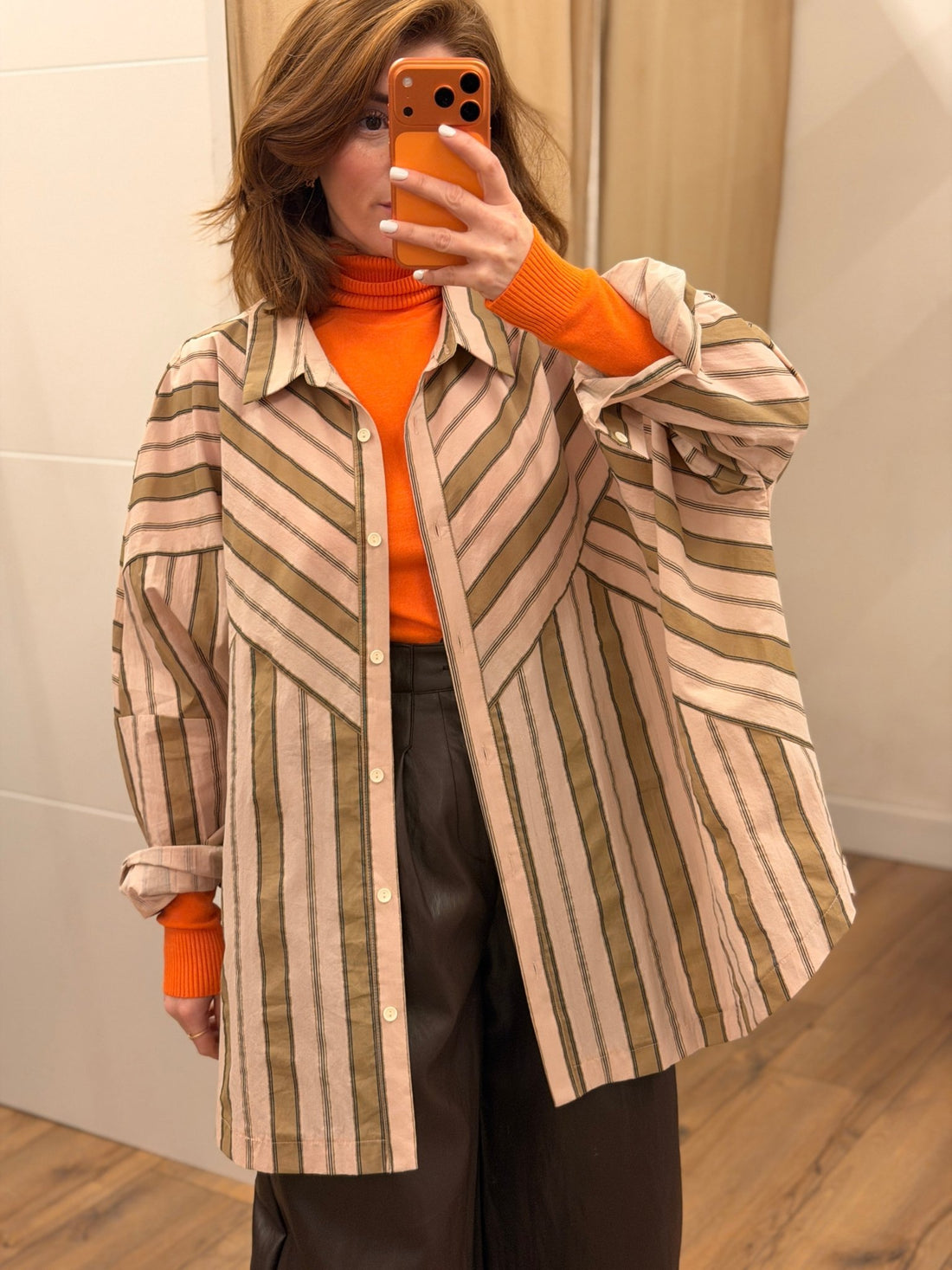 Chemise Criquette rose - Léone