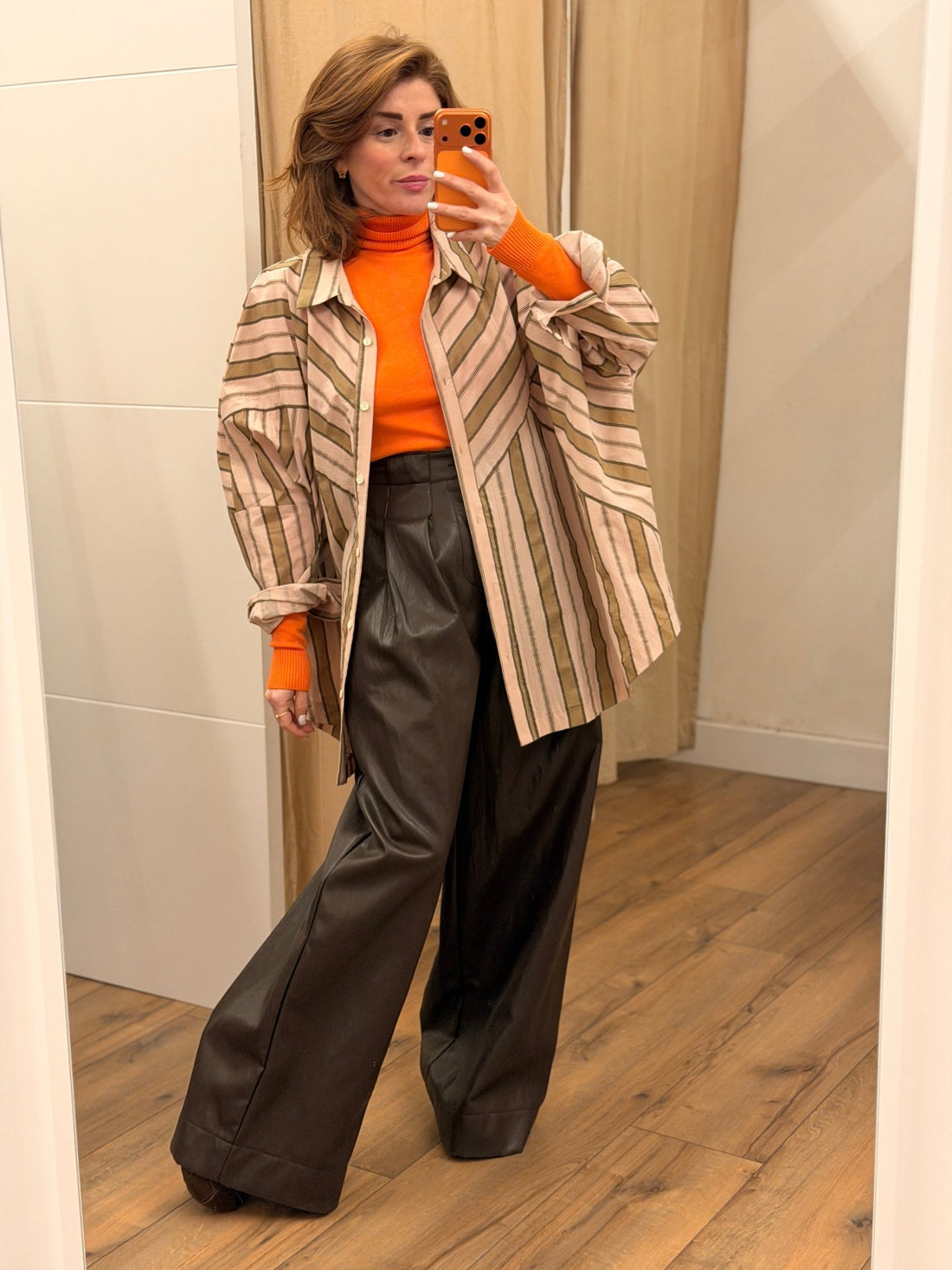 Chemise Criquette rose - Léone