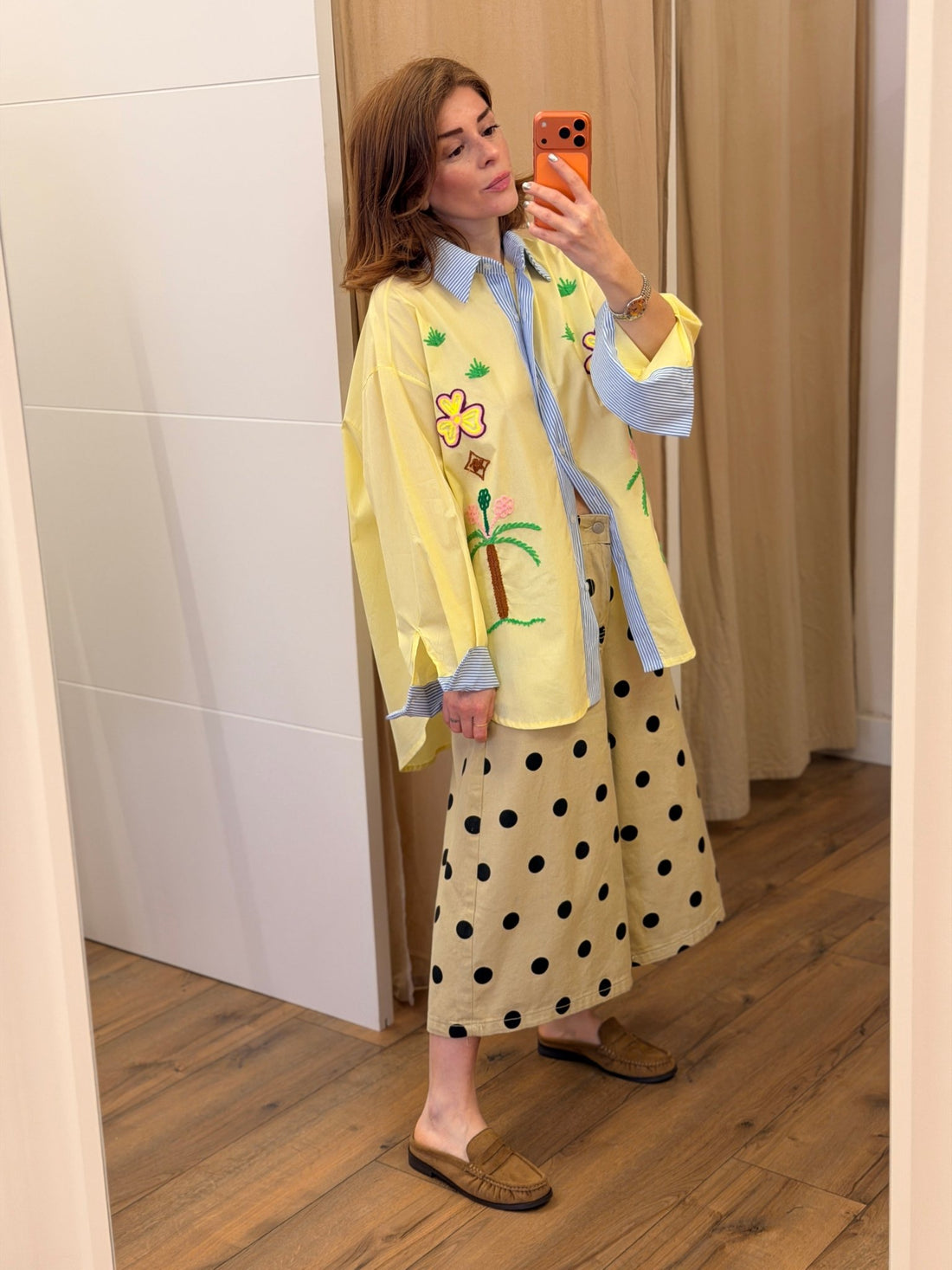 Chemise Edith jaune - Léone