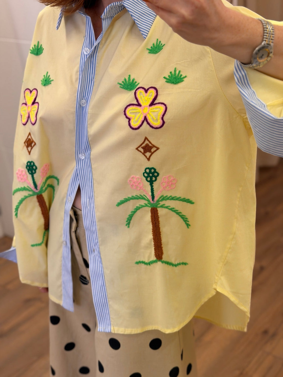 Chemise Edith jaune - Léone