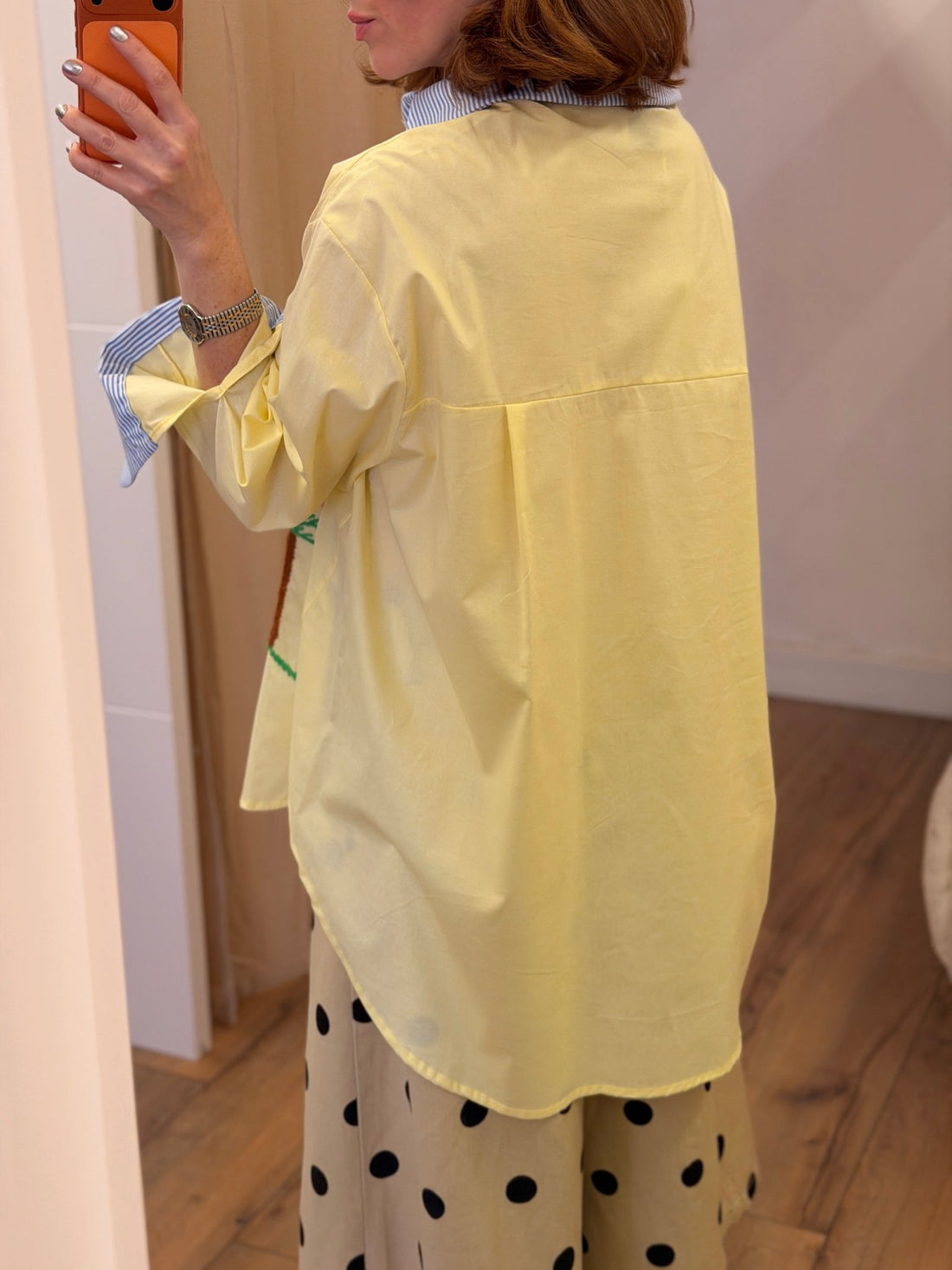 Chemise Edith jaune - Léone