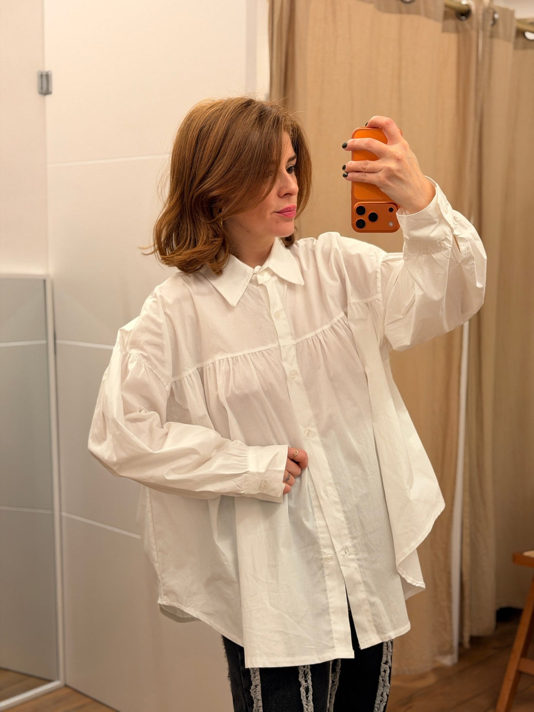 Chemise Elianor blanche - Léone