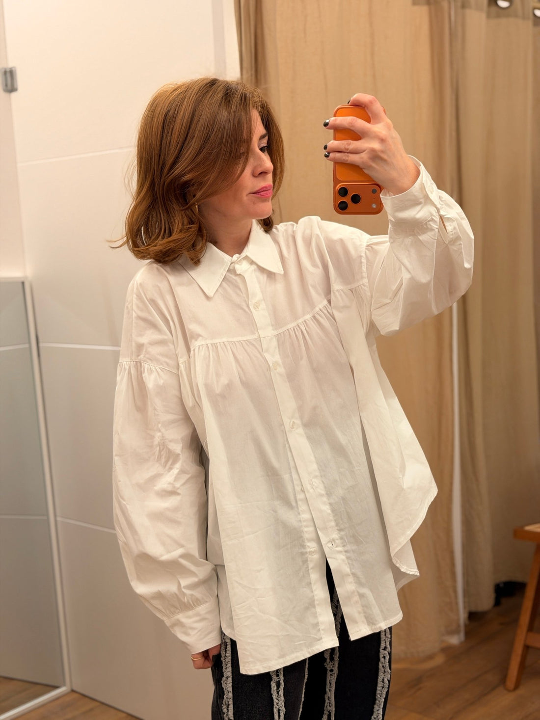 Chemise Elianor blanche - Léone