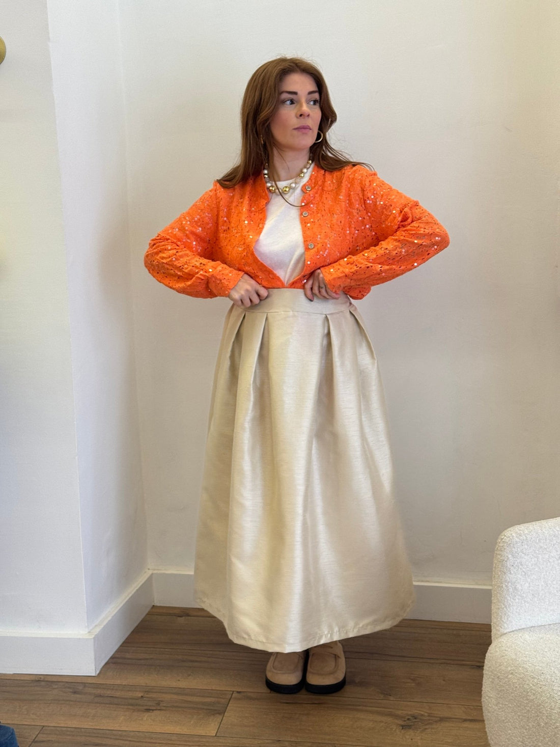 Chemise Isa orange - Léone