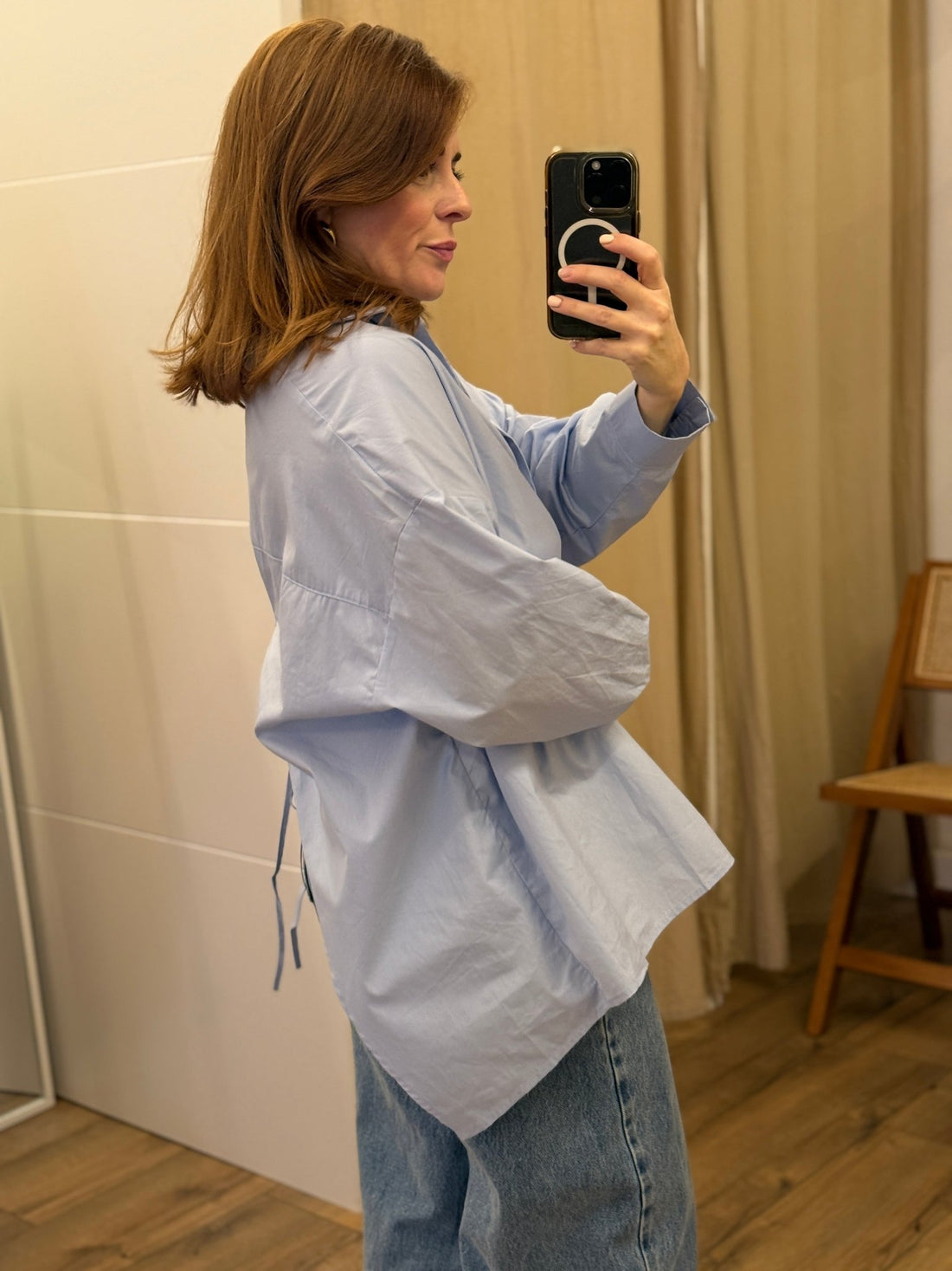 Chemise Marine bleu ciel - Léone