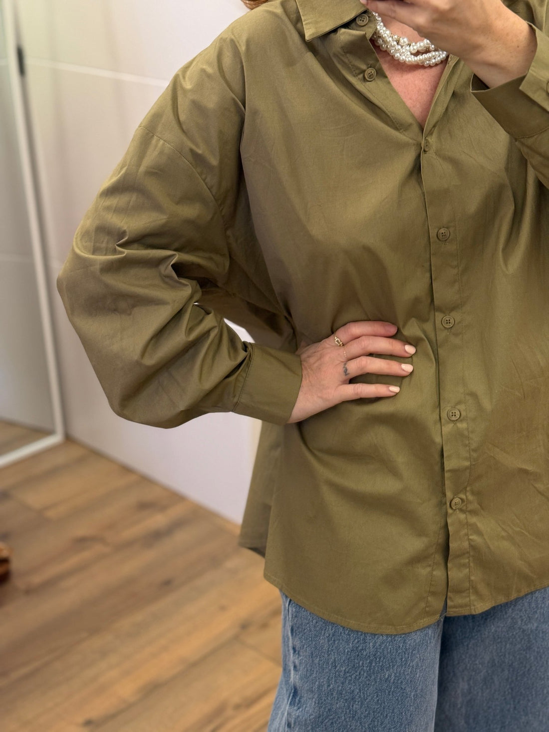 Chemise Marine kaki - Léone