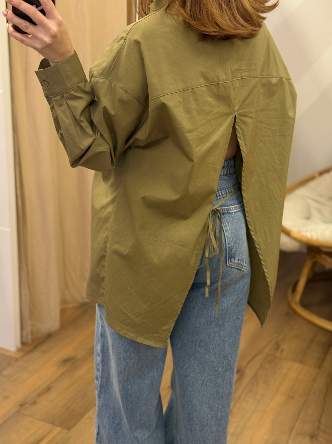 Chemise Marine kaki - Léone