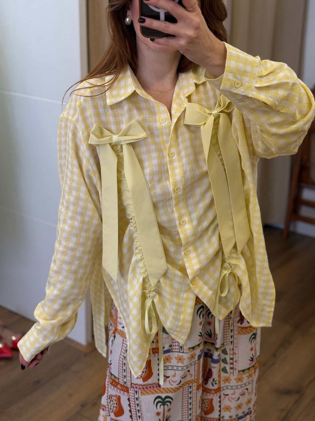 Chemise Maya jaune - Léone