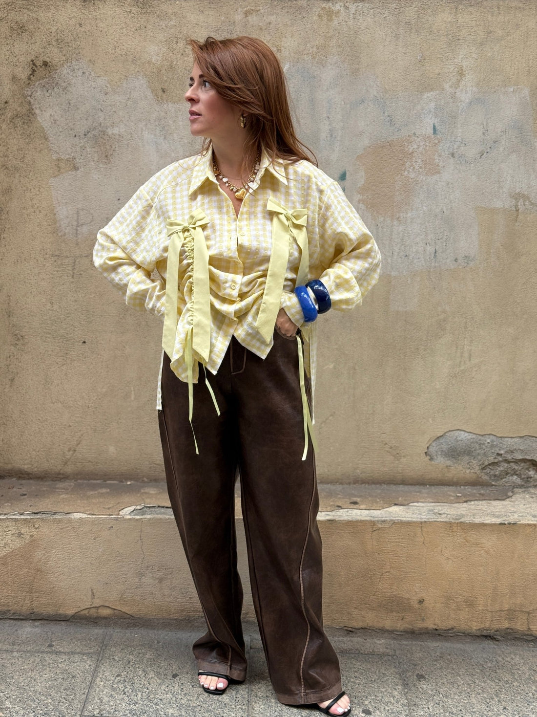 Chemise Maya jaune - Léone