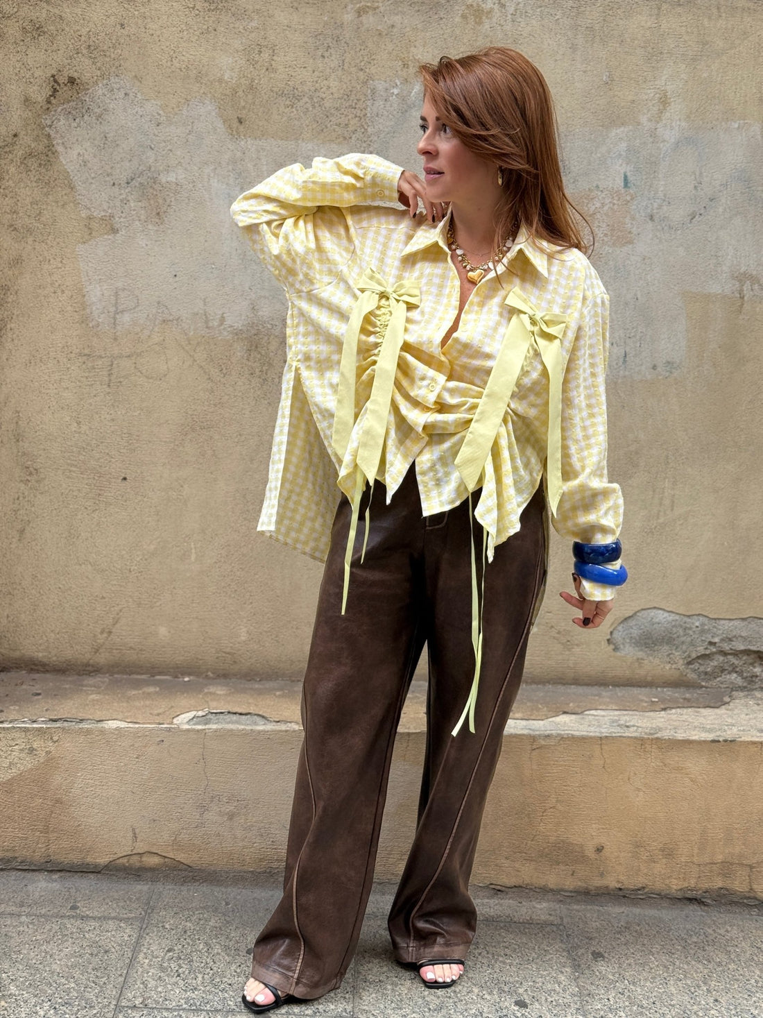 Chemise Maya jaune - Léone