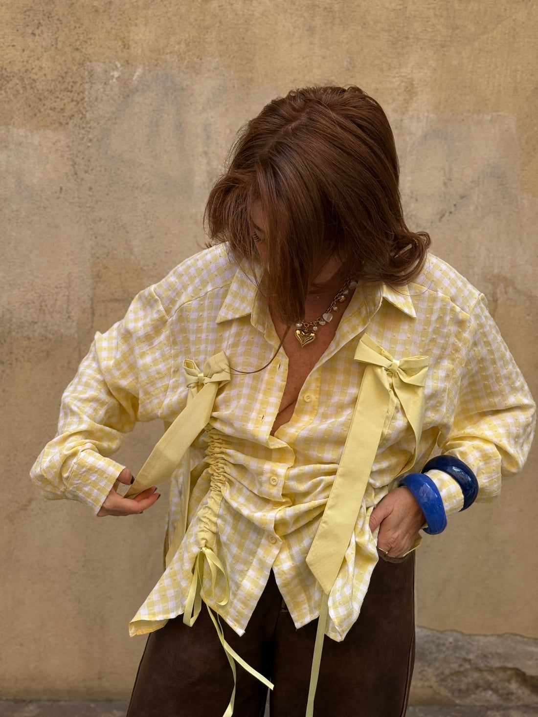 Chemise Maya jaune - Léone