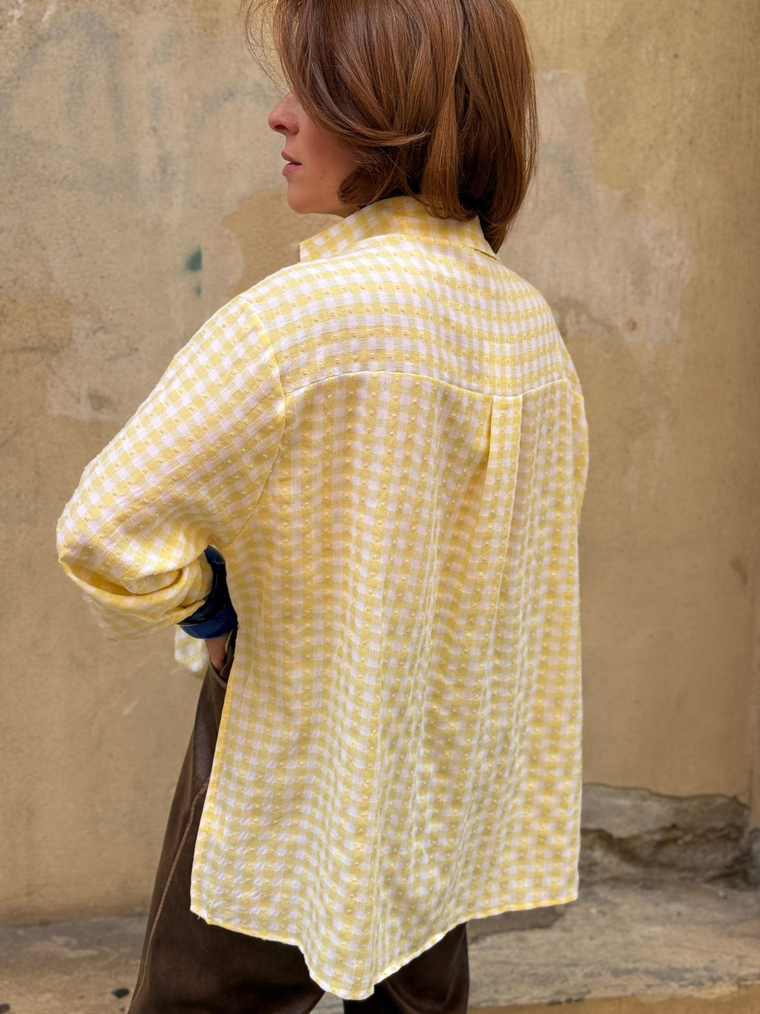 Chemise Maya jaune - Léone