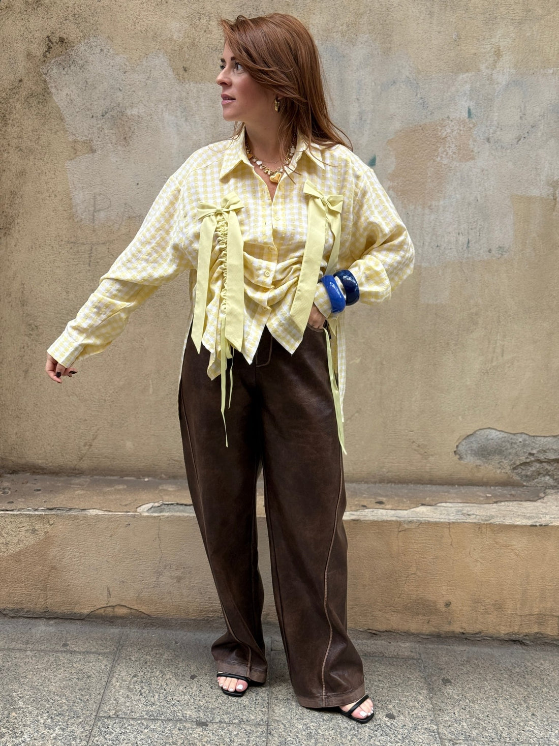 Chemise Maya jaune - Léone