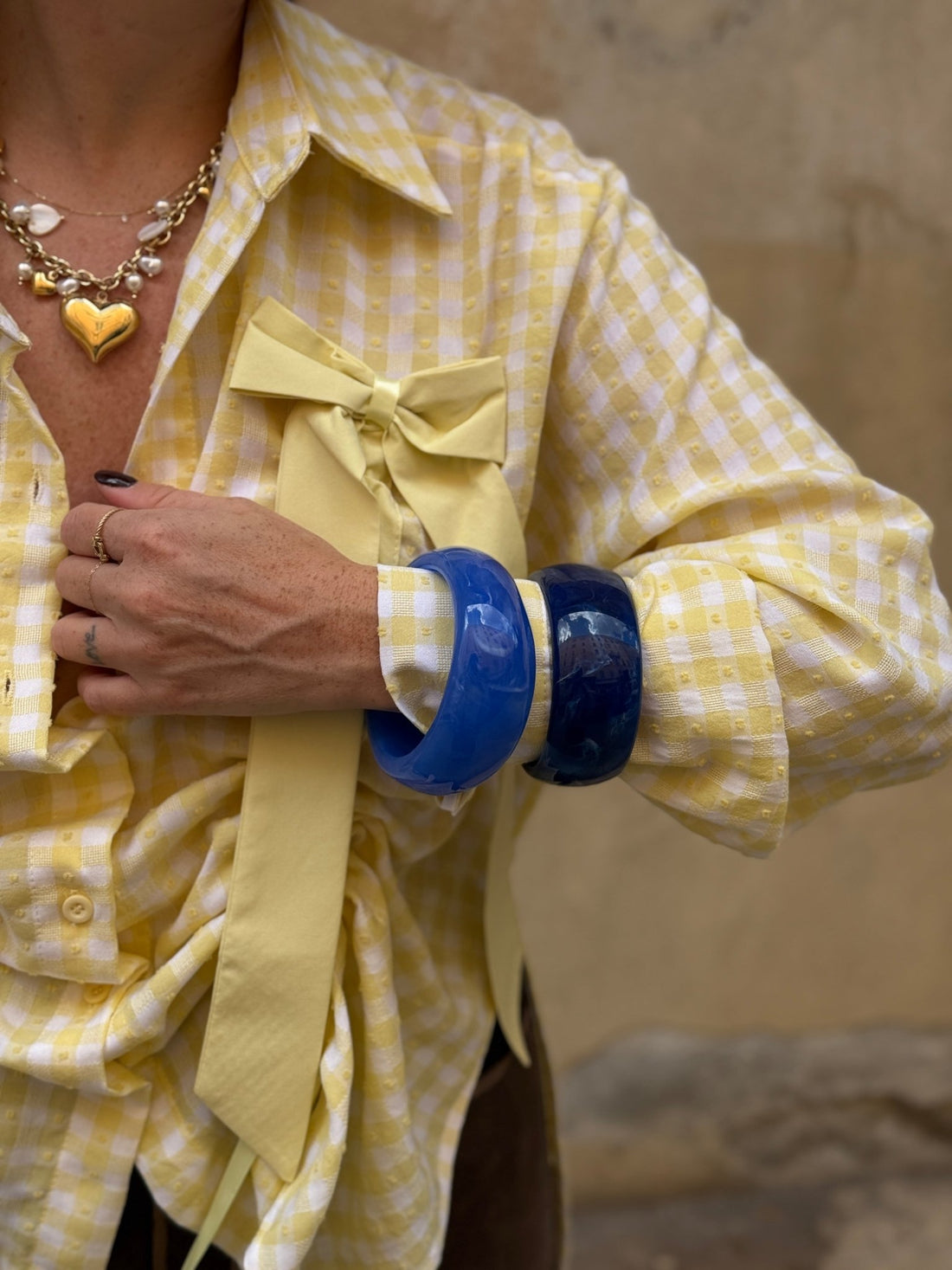 Chemise Maya jaune - Léone