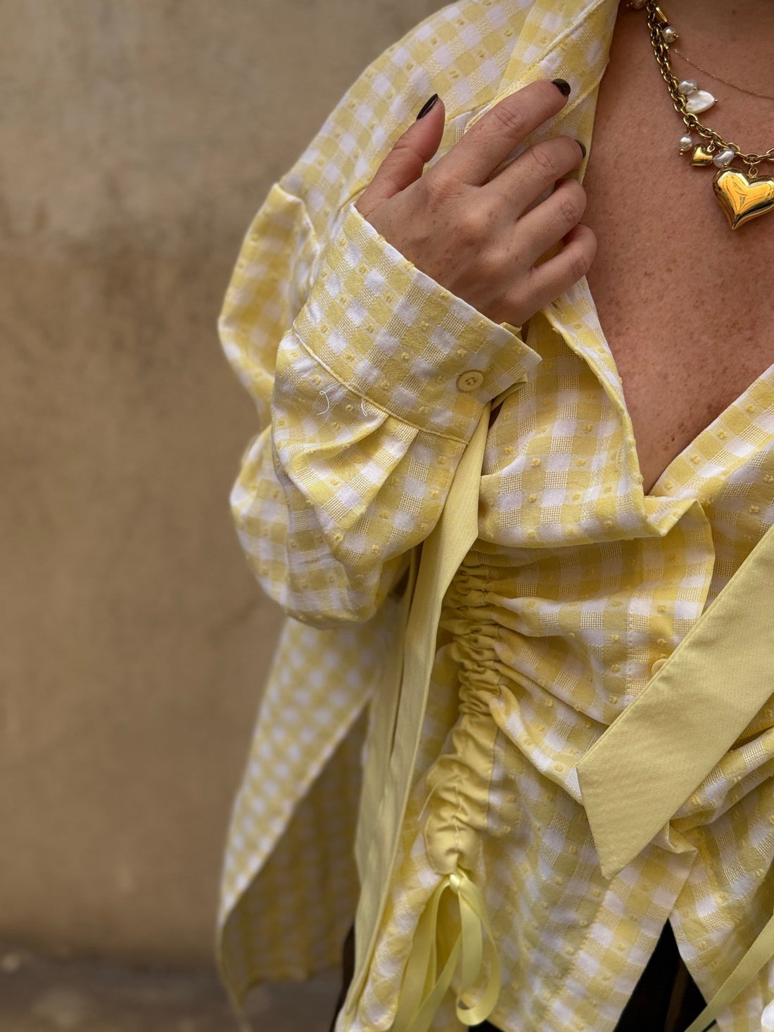 Chemise Maya jaune - Léone