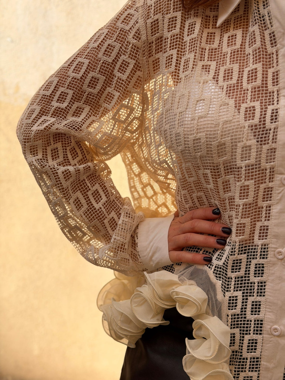 Chemise Mila écrue - Léone