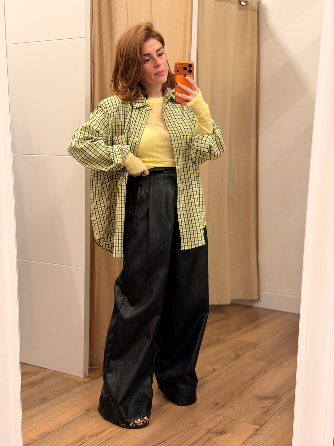 Chemise Rebecca jaune - Léone