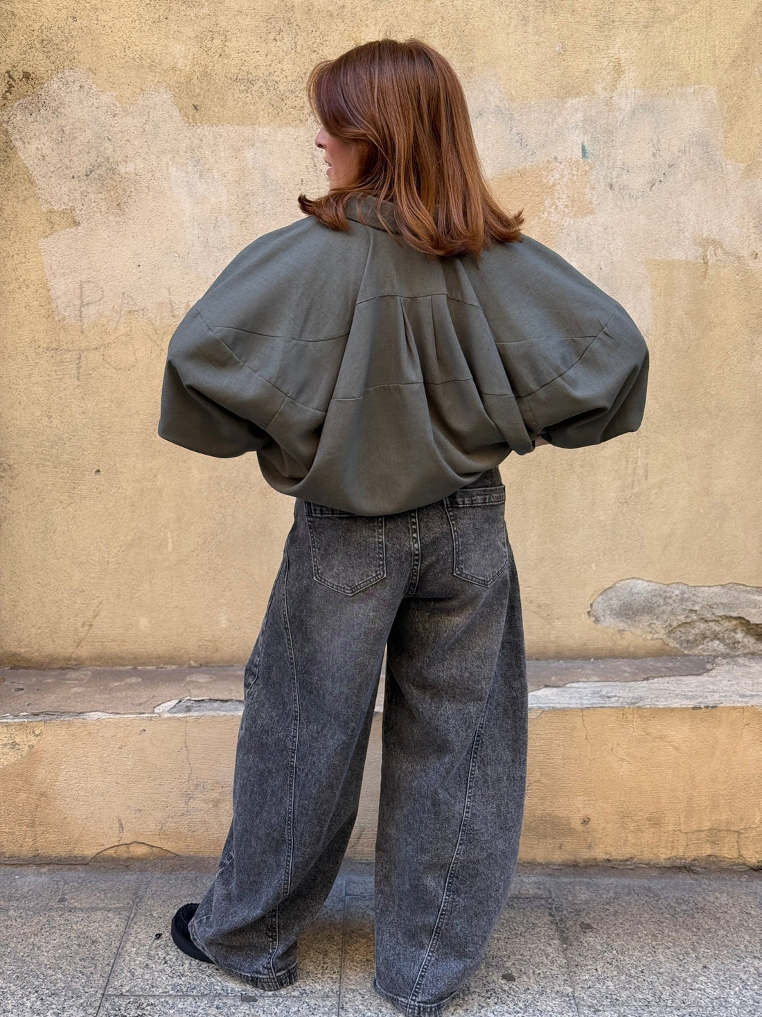 Chemise Sandra kaki - Léone