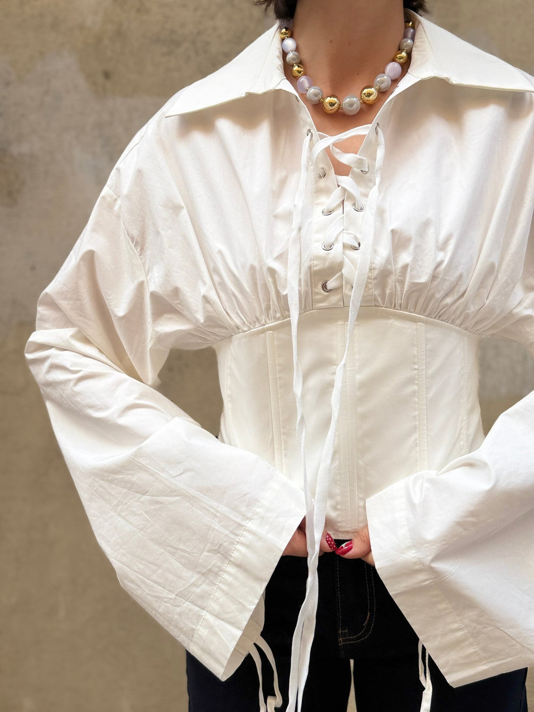 Chemise Sativa blanche - Léone