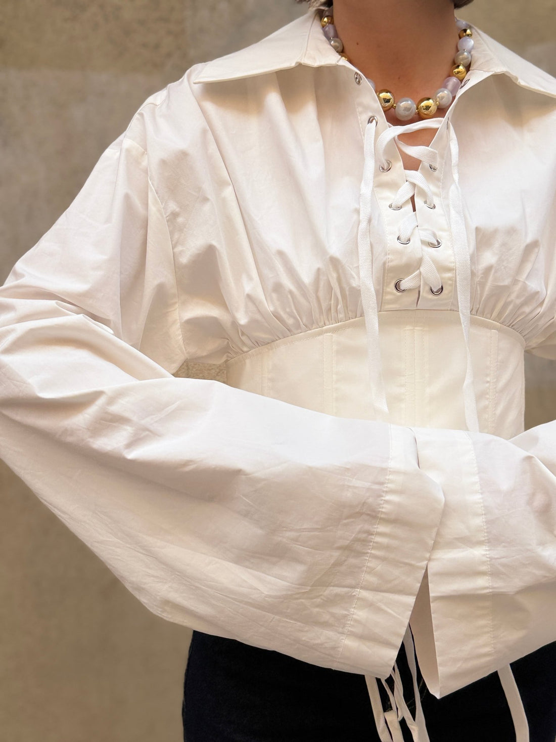 Chemise Sativa blanche - Léone