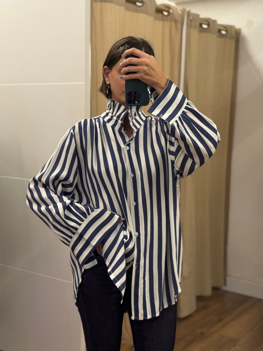 Chemise Soline bleue - Léone