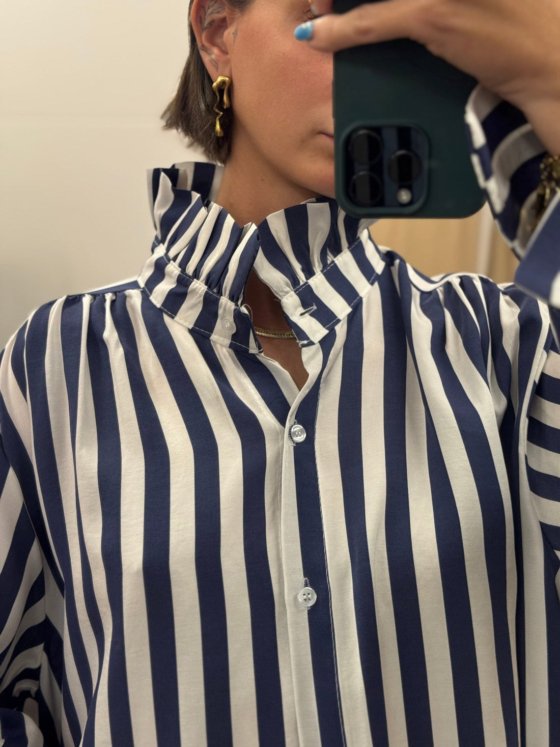 Chemise Soline bleue - Léone