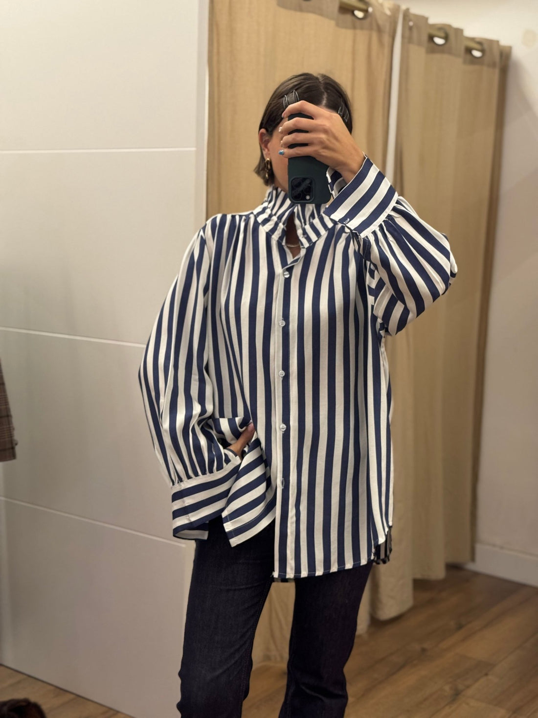 Chemise Soline bleue - Léone